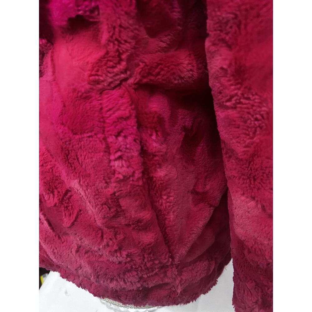 The North Face 2 in 1 Zip Up Puffer Faux Fur Reversible Jacket Womens Small Logo - Picture 9 of 12